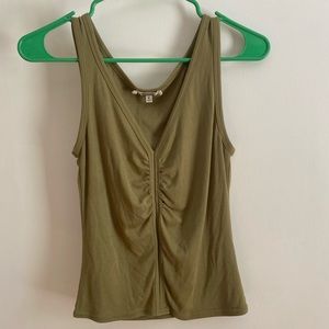 Gimmicks By BKE Tank Center Seam Green Medium